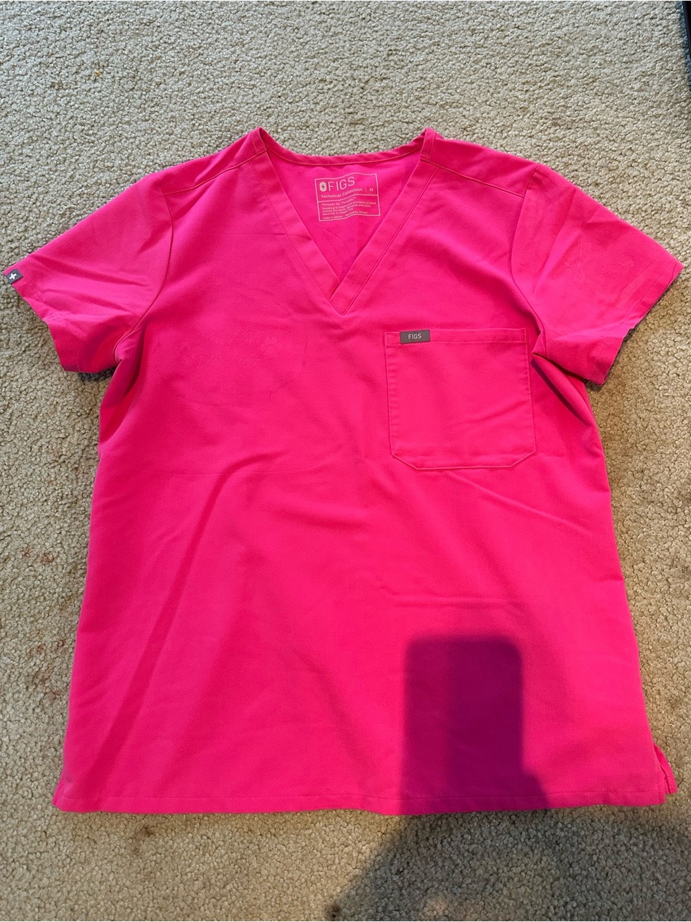 FIGS RAPID RESPONSE Catarina V-Neck Scrub Top- SIZE MEDIUM